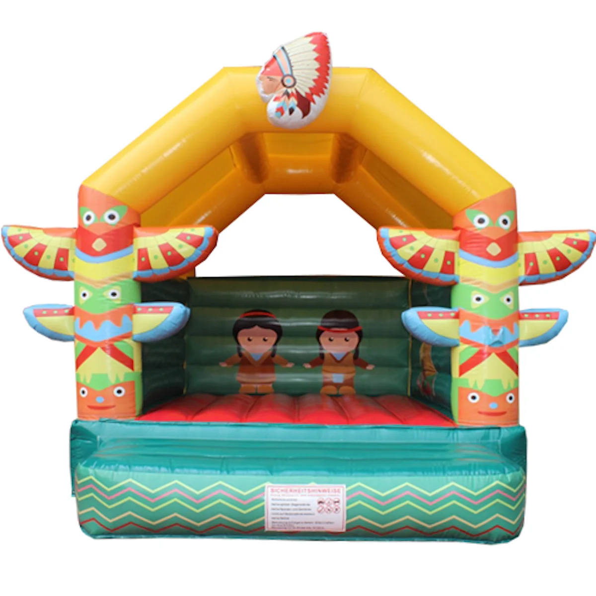 Mobile-color-Mobilfunkladen-eine Hüpfburg oder aufblasbare Hüpfburg im Western-Stil