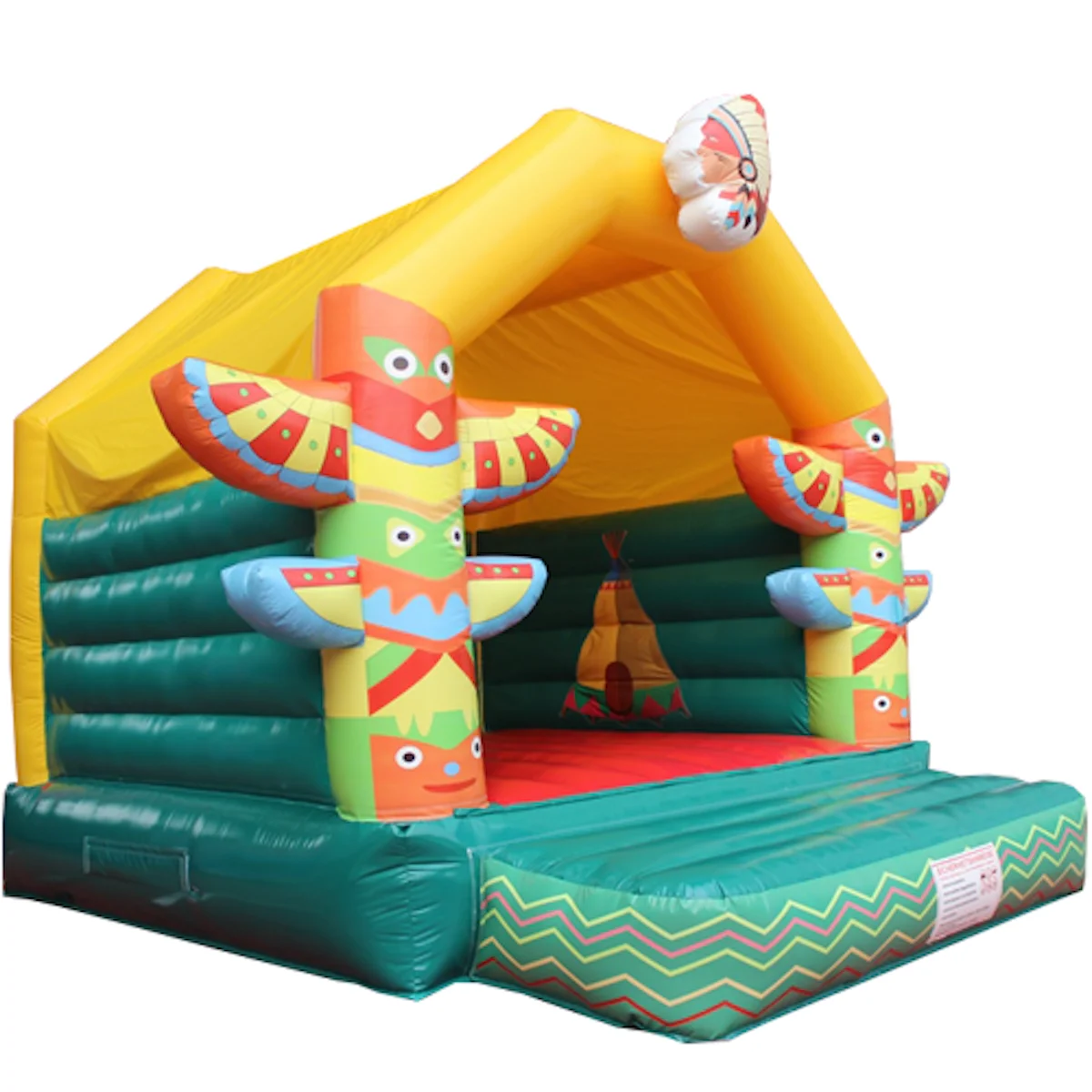 Mobile-color-Mobilfunkladen-eine Hüpfburg oder aufblasbare Hüpfburg im Western-Stil